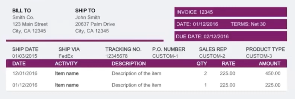 How Do I Change The Invoice Layout In QuickBooks Online - Recur360